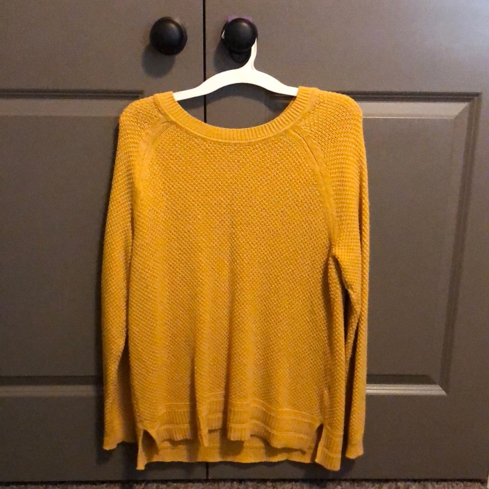 Yellow Old Navy sweater